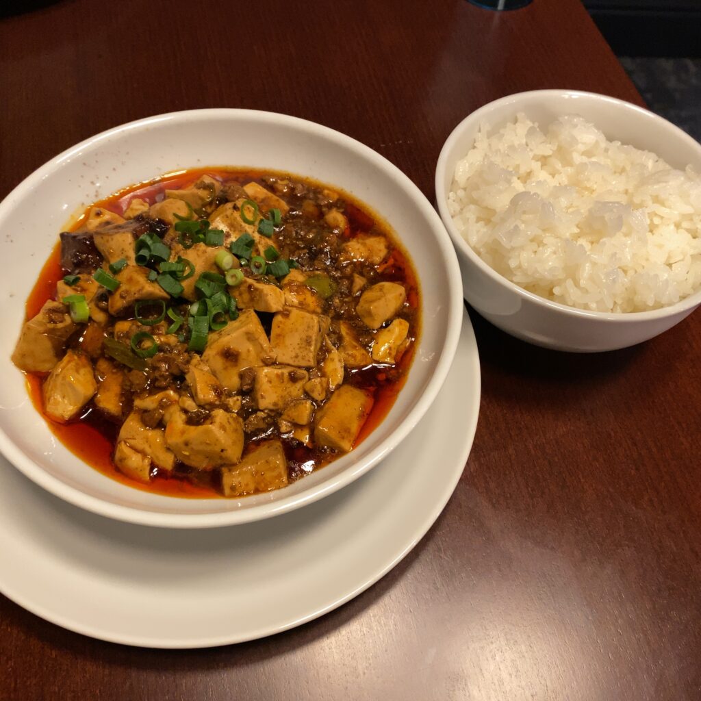 麻婆豆腐　ライスセット